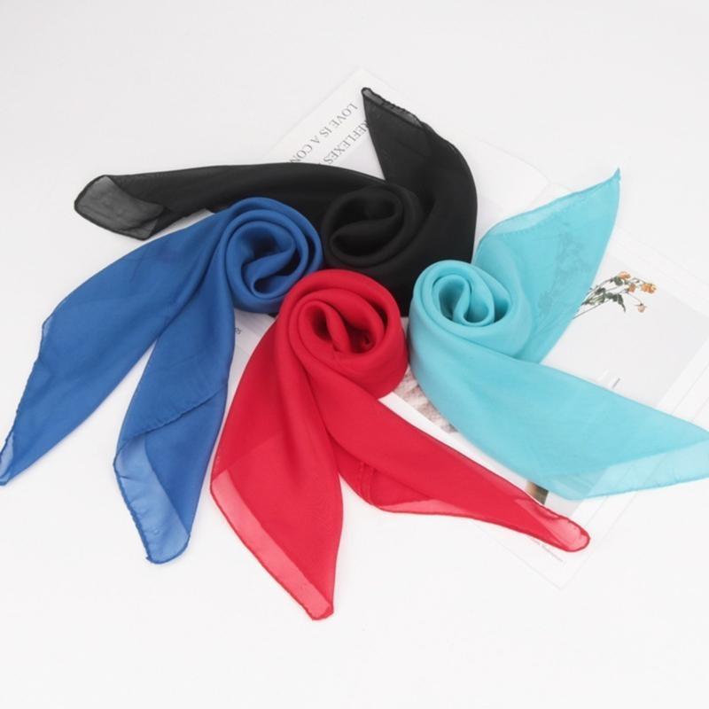 Women'S Fashion In The 50S - 652F Square Handkerchief 1950s Scarf Square