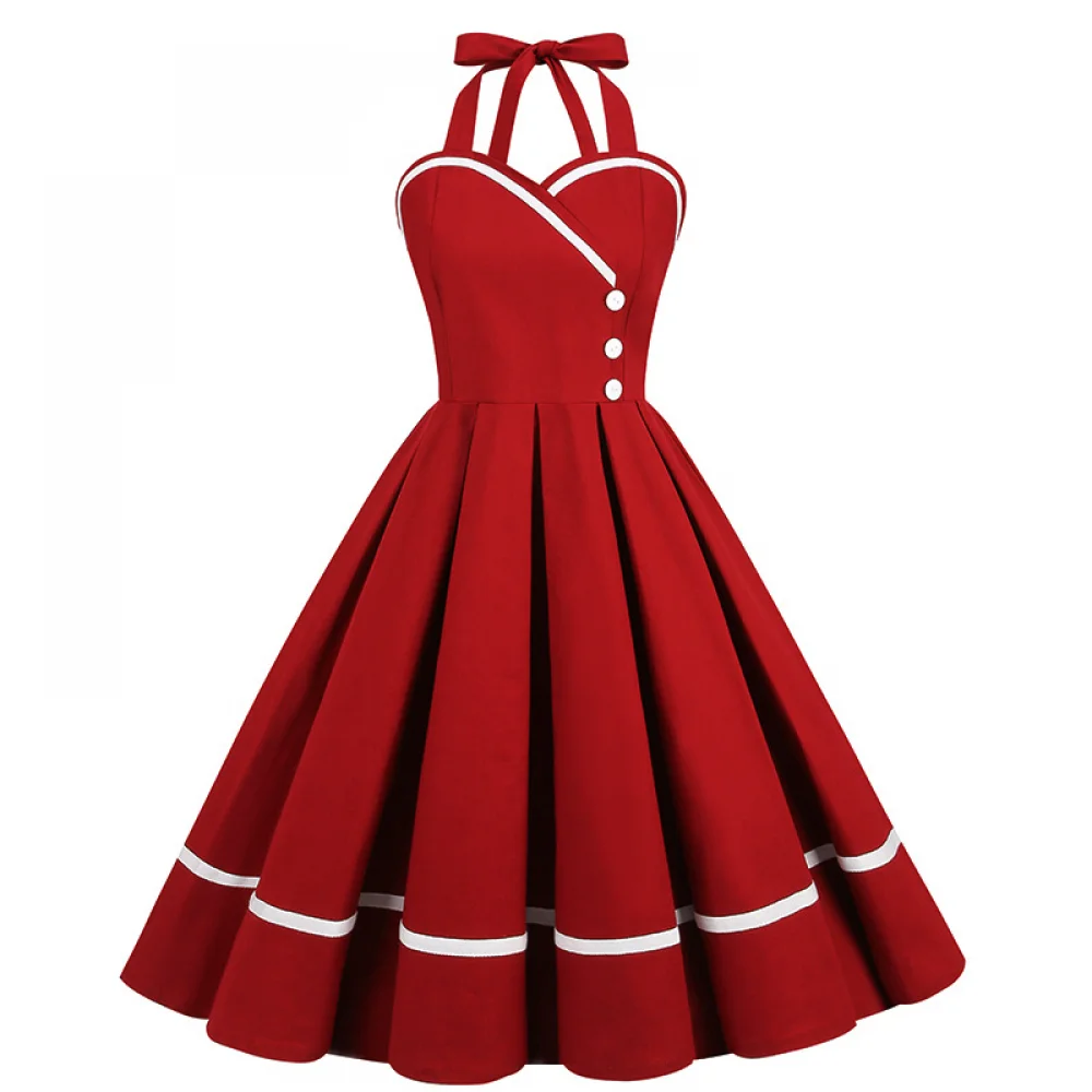 Women'S Fashion In The 50S - Halloween 50s 60s 80s Retro Dress
