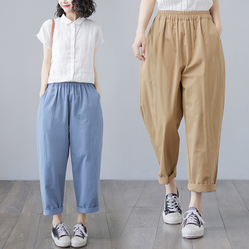 Women'S Fashion Trousers - Artistic High Waist Harlan Pants Women