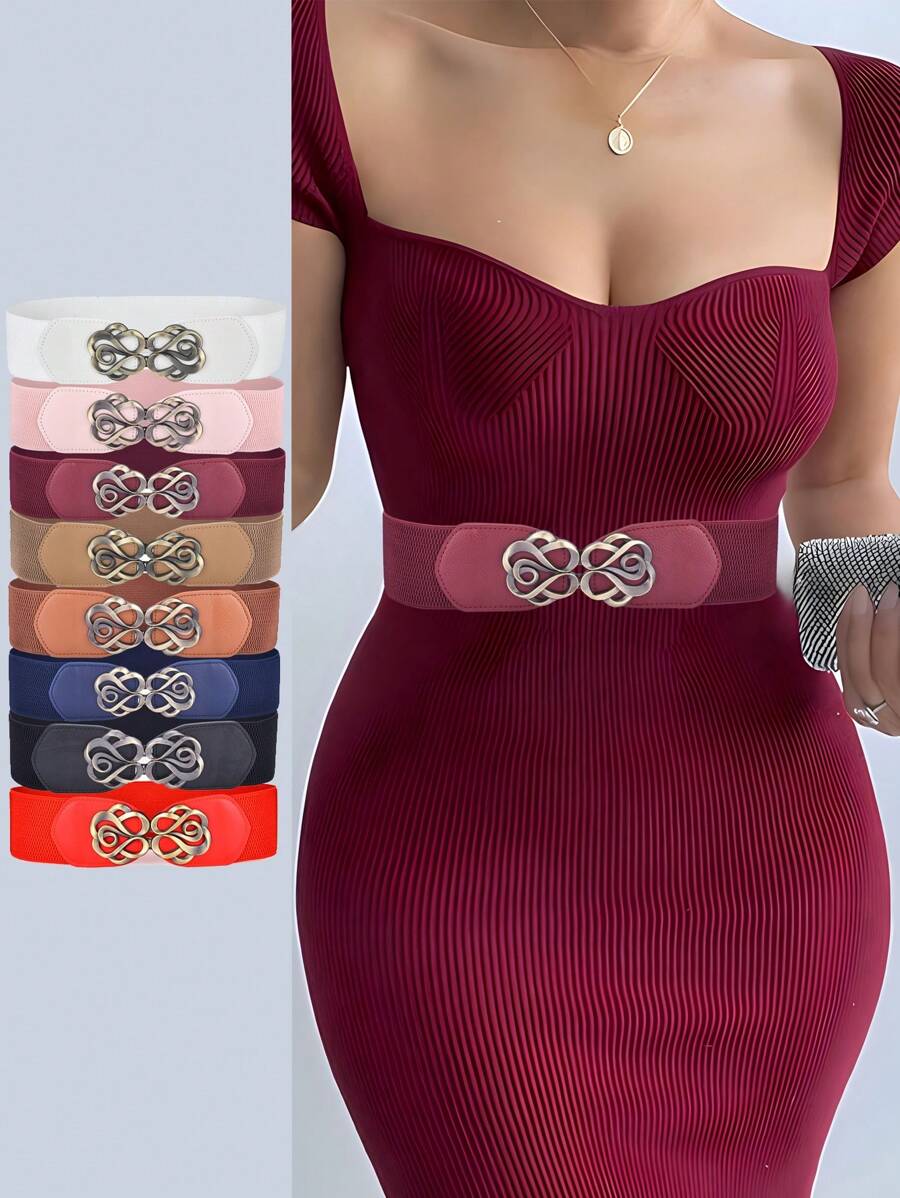 Women'S Fashion In The 50S - 1pc 50s Vintage Wide Elastic Waist