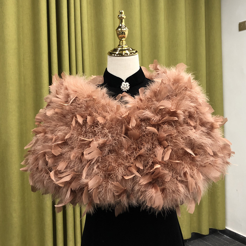 Women's shawl, real fur cape,  - Turkey Women Fashion 评论和价格