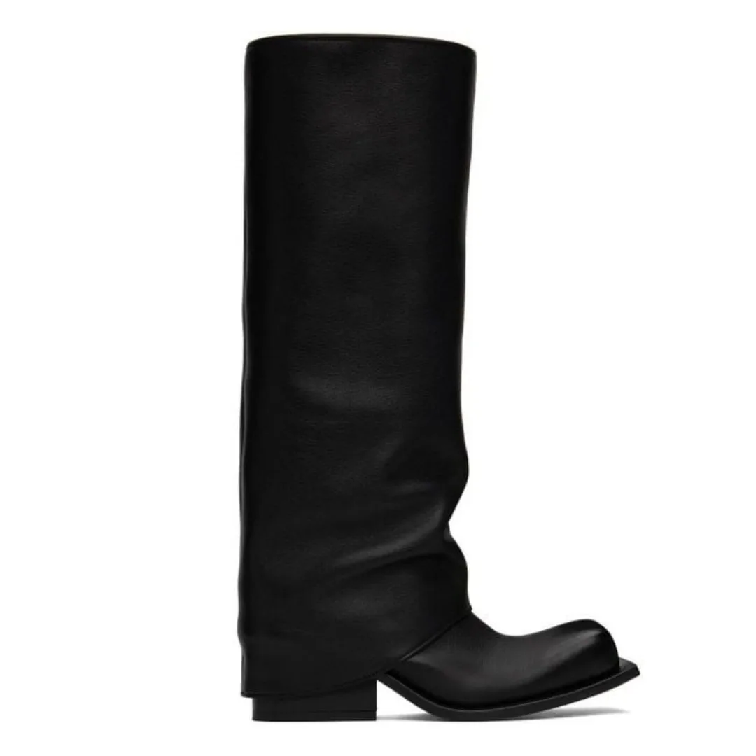 Square Toe Thick Heel Trouser  - Women'S Fashion Trousers 评论和价格