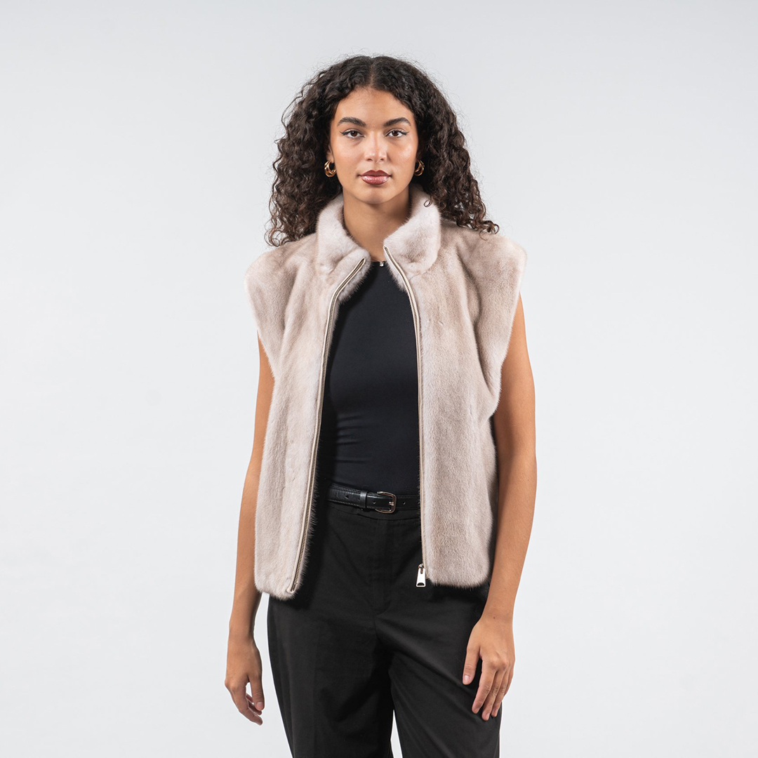 Laur 2026 Women High Neck Faux - Women'S Fashion Gilet 评论和价格