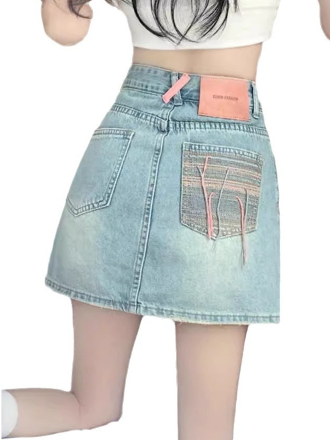 Women's Vintage Washed Denim S - Denim Shorts Women 评论和价格