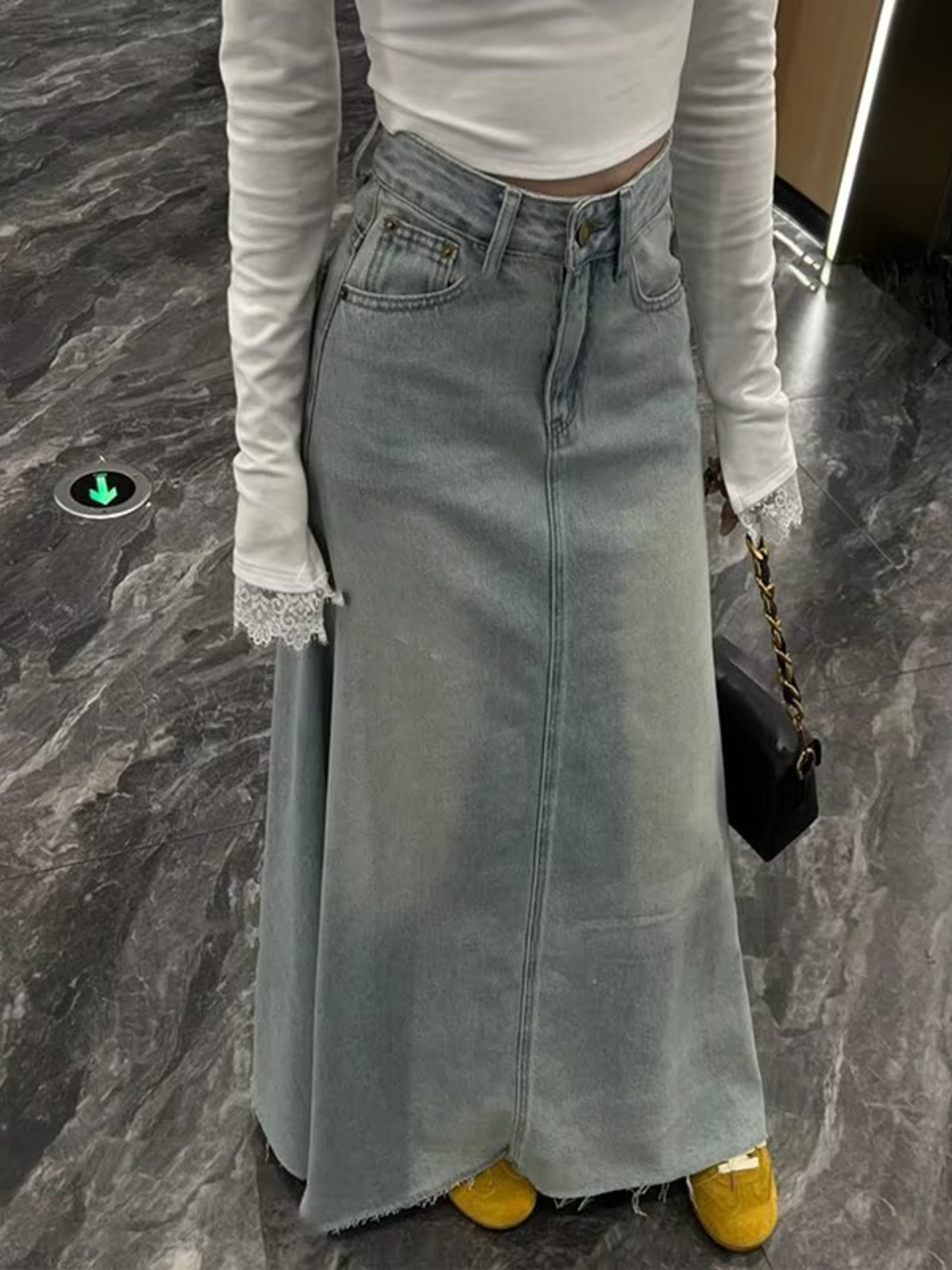 Women's High Waist Pleated Den - Denim Shorts Women 评论和价格