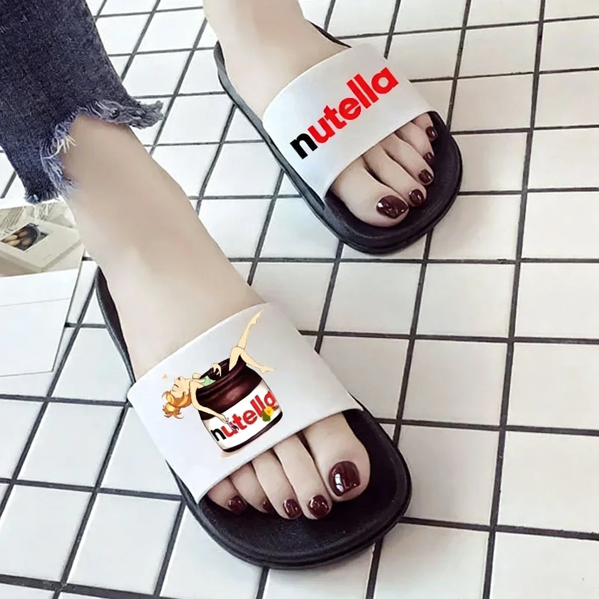 Nutella Aesthetic Women's Beac - Women Fashion Korean 评论和价格