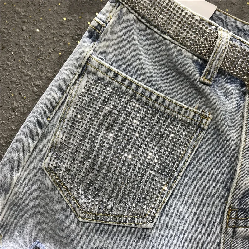 Summer Ladies Womens High Wais - Denim Shorts Women 评论和价格