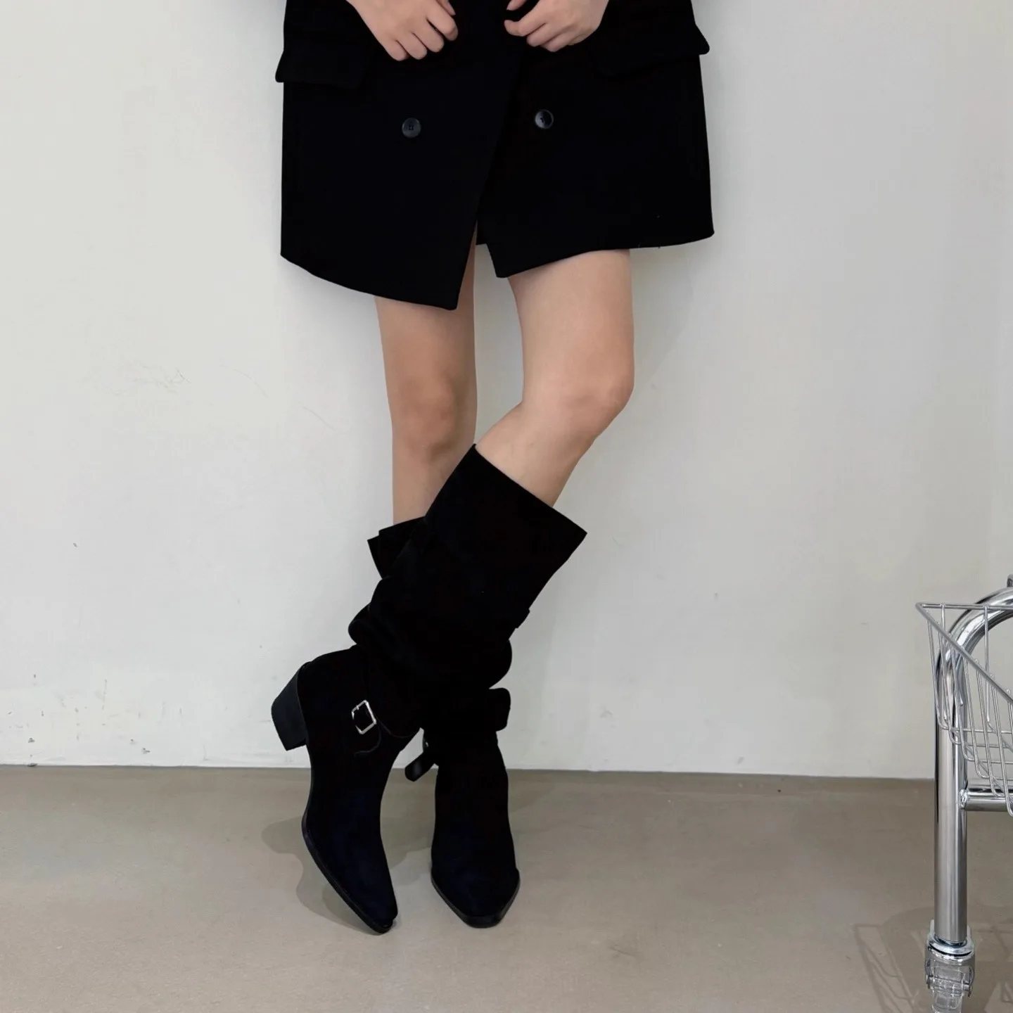 Vintage Suede Women Trouser Le - Women'S Fashion Trousers 评论和价格