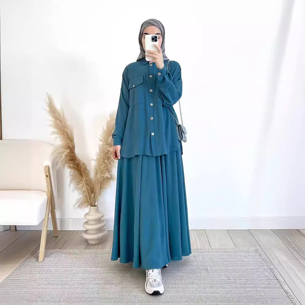 2-Piece Long Sleeve Shirt and  - Turkey Women Fashion 评论和价格