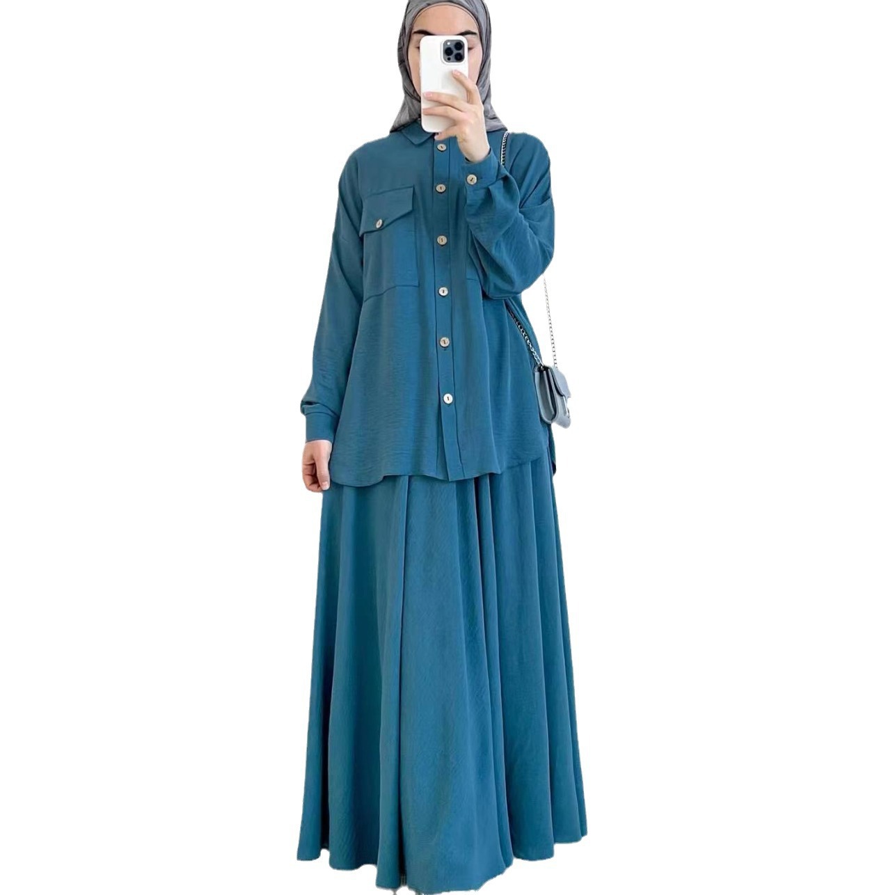 2-Piece Long Sleeve Shirt and  - Turkey Women Fashion 评论和价格