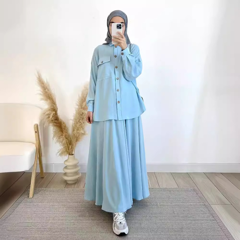 2-Piece Long Sleeve Shirt and  - Turkey Women Fashion 评论和价格