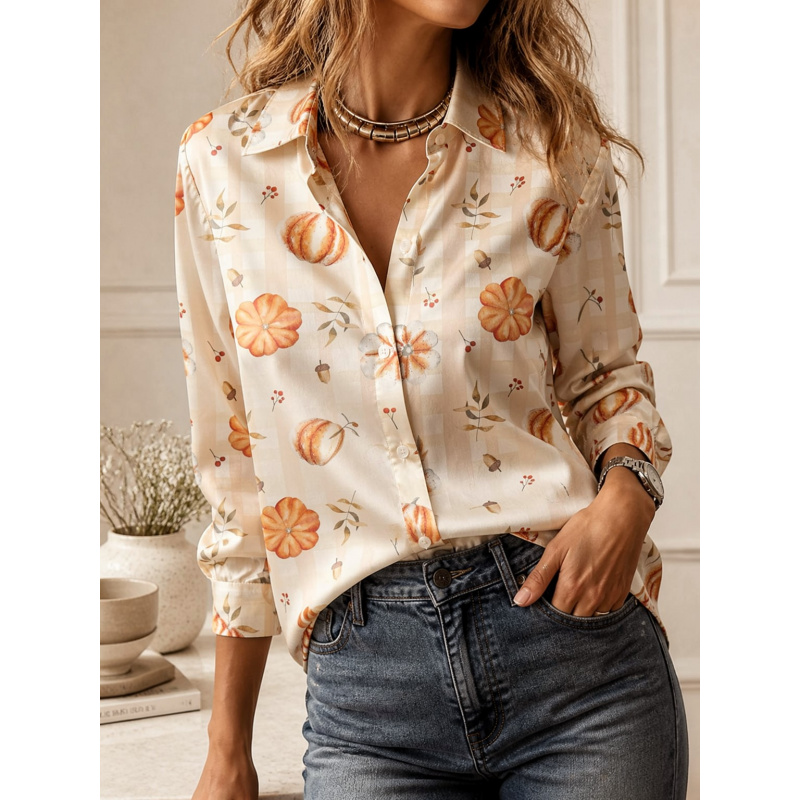2026Fashion lapel collar long  - Women Top Fashion 评论和价格