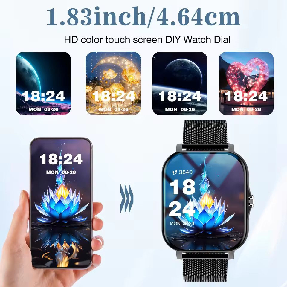 2026 New Bluetooth Call Smart  - Turkey Women Fashion 评论和价格
