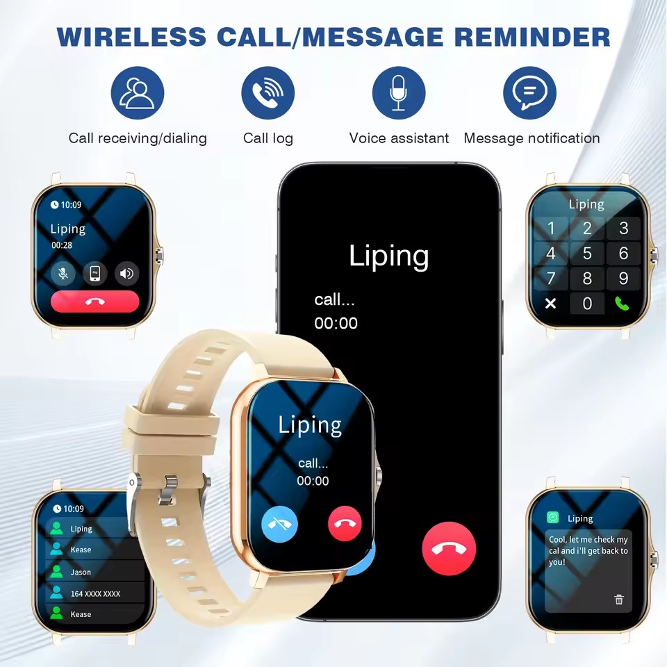 2026 New Bluetooth Call Smart  - Turkey Women Fashion 评论和价格