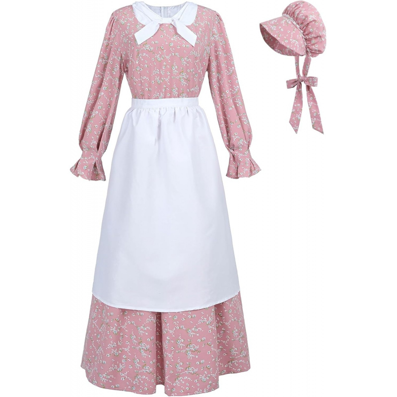 Pioneer Prairie Dress Women Co - Women'S Fashion In The 1800S 评论和价格