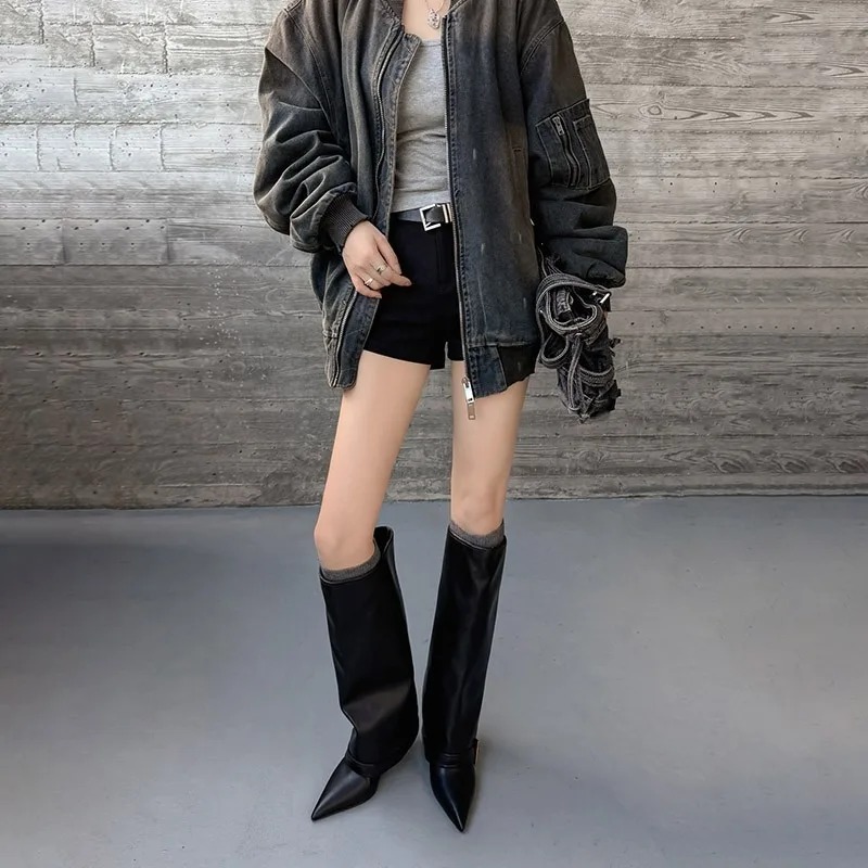 Women's Knee-high Boots Classi - Women'S Fashion Trousers 评论和价格