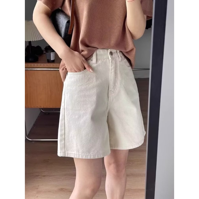 Denim Shorts Female Jeans Whit - Denim Shorts Women 评论和价格