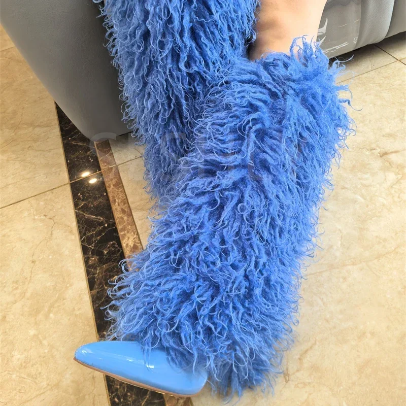 Fashion Candy Colored Plush Kn - Women'S Fashion Magazine 评论和价格