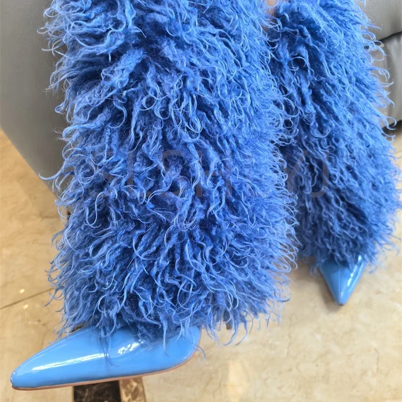 Fashion Candy Colored Plush Kn - Women'S Fashion Magazine 评论和价格