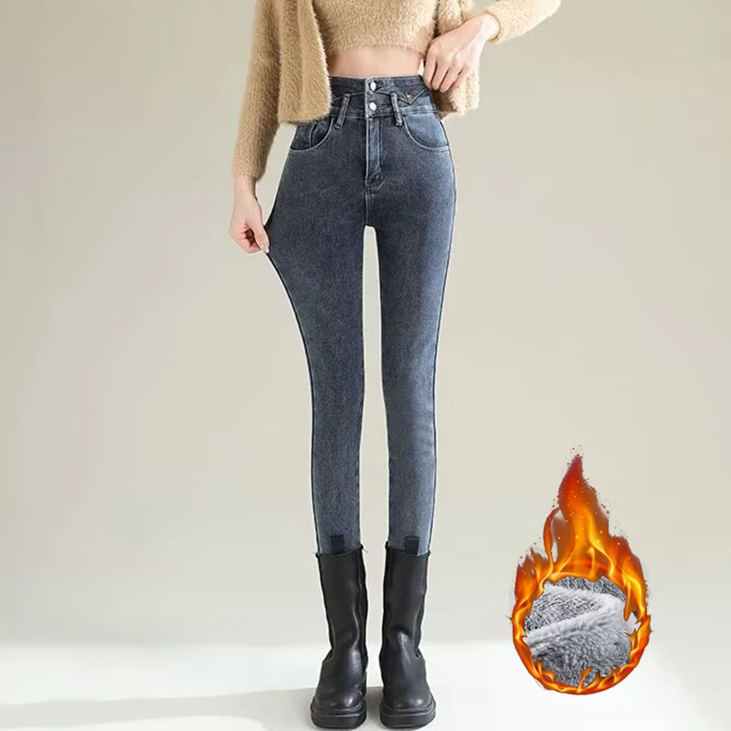 Winter Lady Chic Plush Thermal - Women'S Fashion Trousers 评论和价格