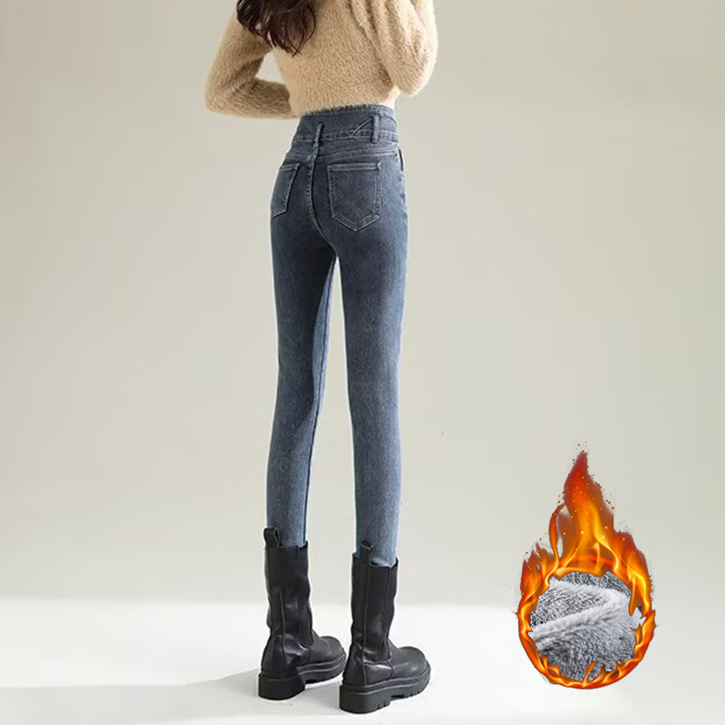 Winter Lady Chic Plush Thermal - Women'S Fashion Trousers 评论和价格