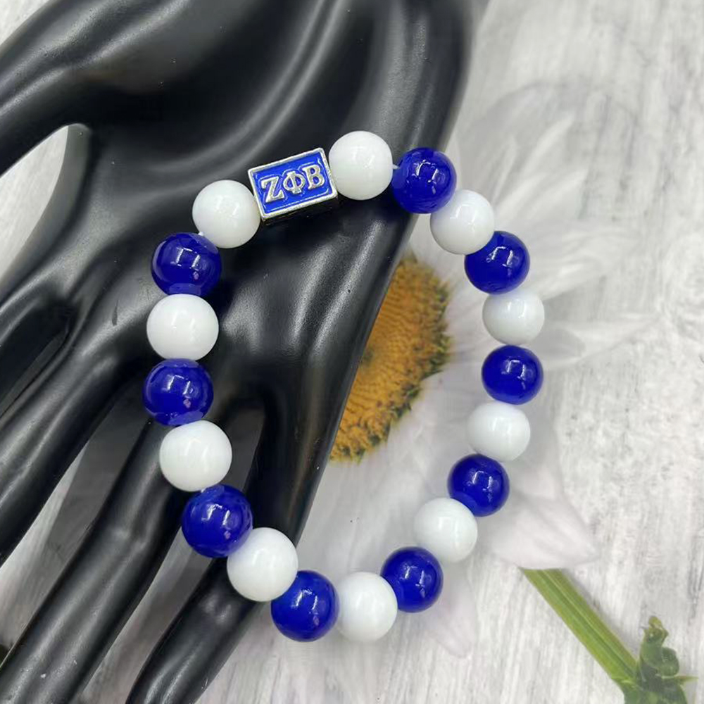 Blue and White Glass Beads Zet - Women'S Fashion In 1920 评论和价格