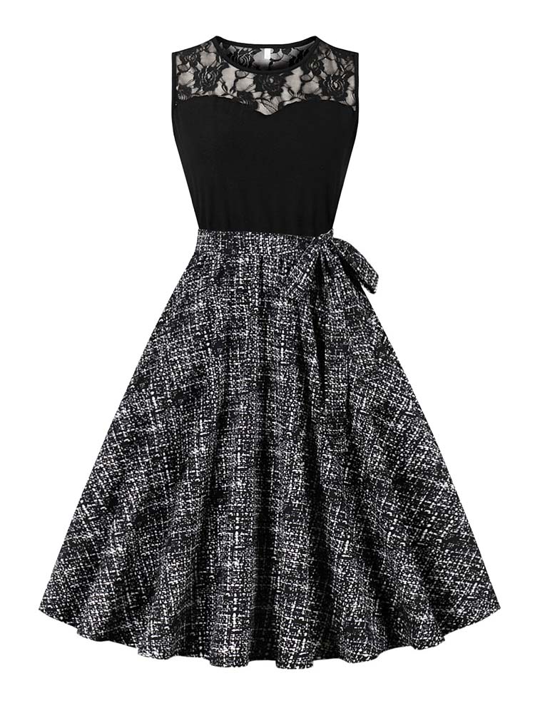 Women's Vintage 50s Midi Dress - Women'S Fashion In The 50S 评论和价格