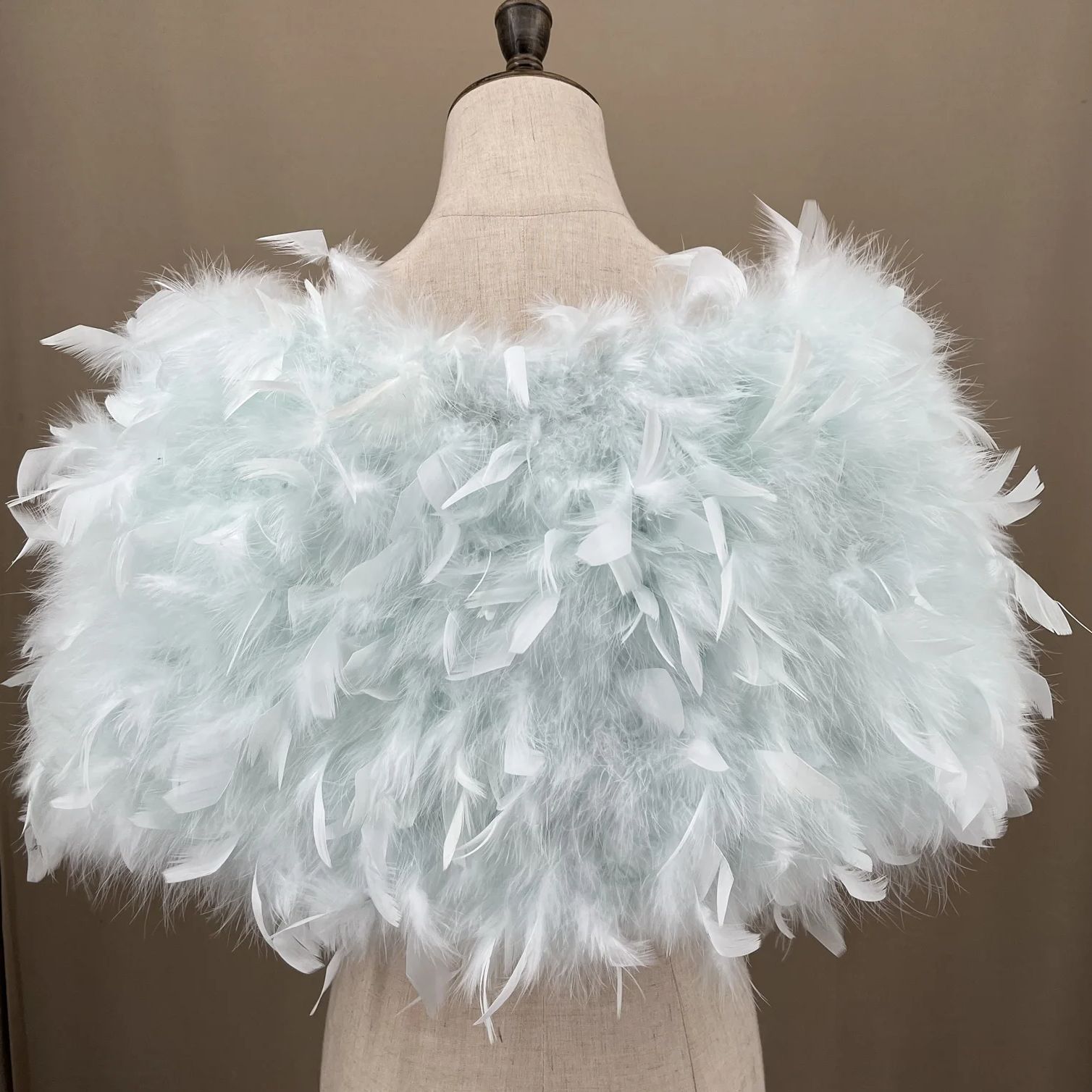 Real Turkey Feather Shawl with - Turkey Women Fashion 评论和价格